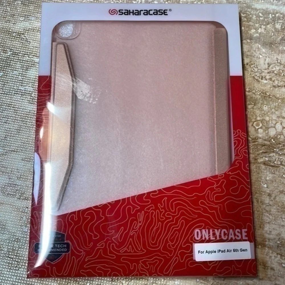 Saharacase only case for Apple, iPad Air fifth generation. Rose color. NWT